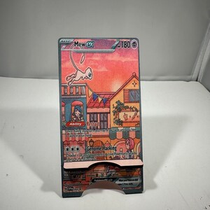 Mew Ex 151 Cartão Réplica de Cartão/Suporte de Telefone - Display Mew Stand