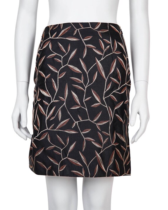 Prada S/S1997 Floral Silk Skirt - Etsy Israel