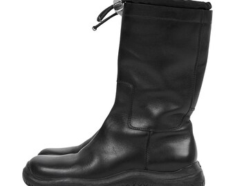 2000s Prada Sport Leather Ankle Boots - Etsy Sweden 2000s Prada Sport Leather Ankle Boots - Etsy Sweden