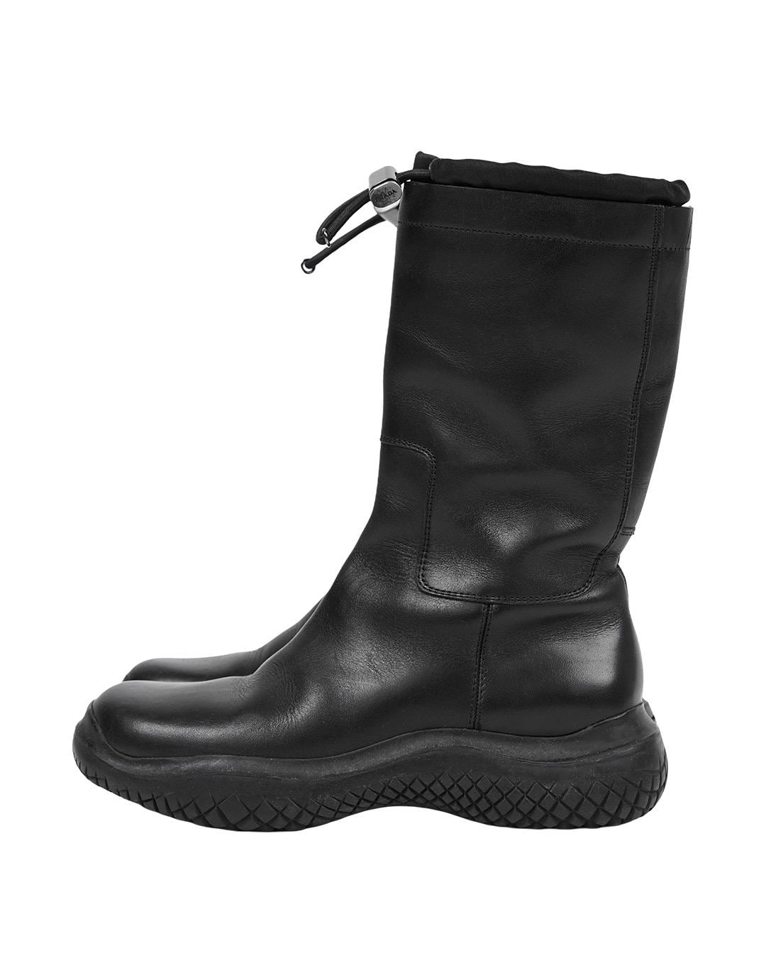 PRADA 1999 SPORT LEATHER BOOTS – THE NEW STUDIO