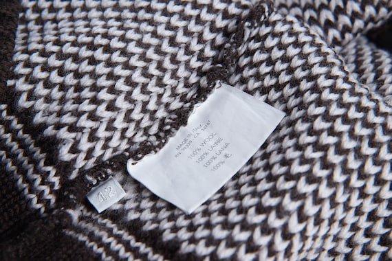 トップス MIU MIU FW2000 Knit Top Miu Miu Cropped Textured Knit Top With Contrasting Stripes