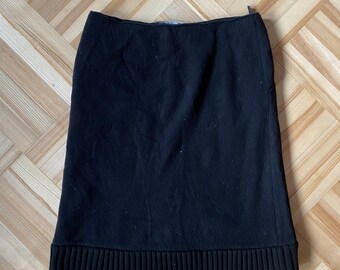Miu Miu F/W1999 Wool Skirt - Etsy