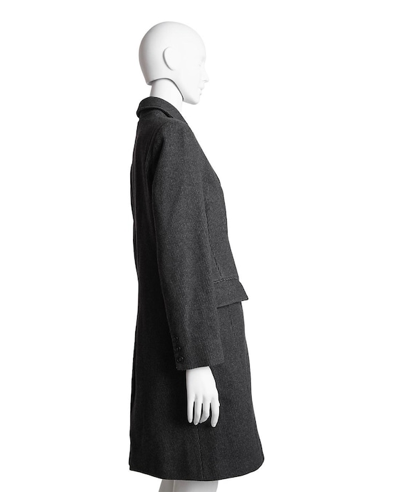 Miu Miu F/W2000 Striped Lining Coat - image 3