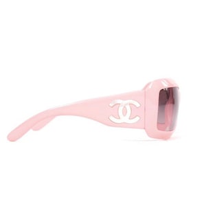 Chanel Vintage Mother of Pearl Glasses in Baby Pink