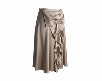 Gonna in seta Blumarine