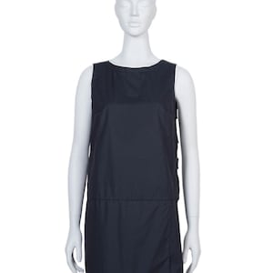 Prada S/S1999 Dark Navy Velcro Dress
