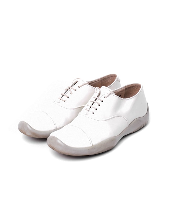 靴 1999AW PRADA SPORT Shaped Leather Shoes PRADA SPORT プラダ スポーツ FW1999 99AW コレクションピース
