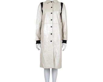 Miu Miu S/S2000 Iconic Runway Leather Coat