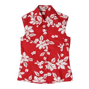 Miu Miu S/S2003 Floral Buttoned Up Top