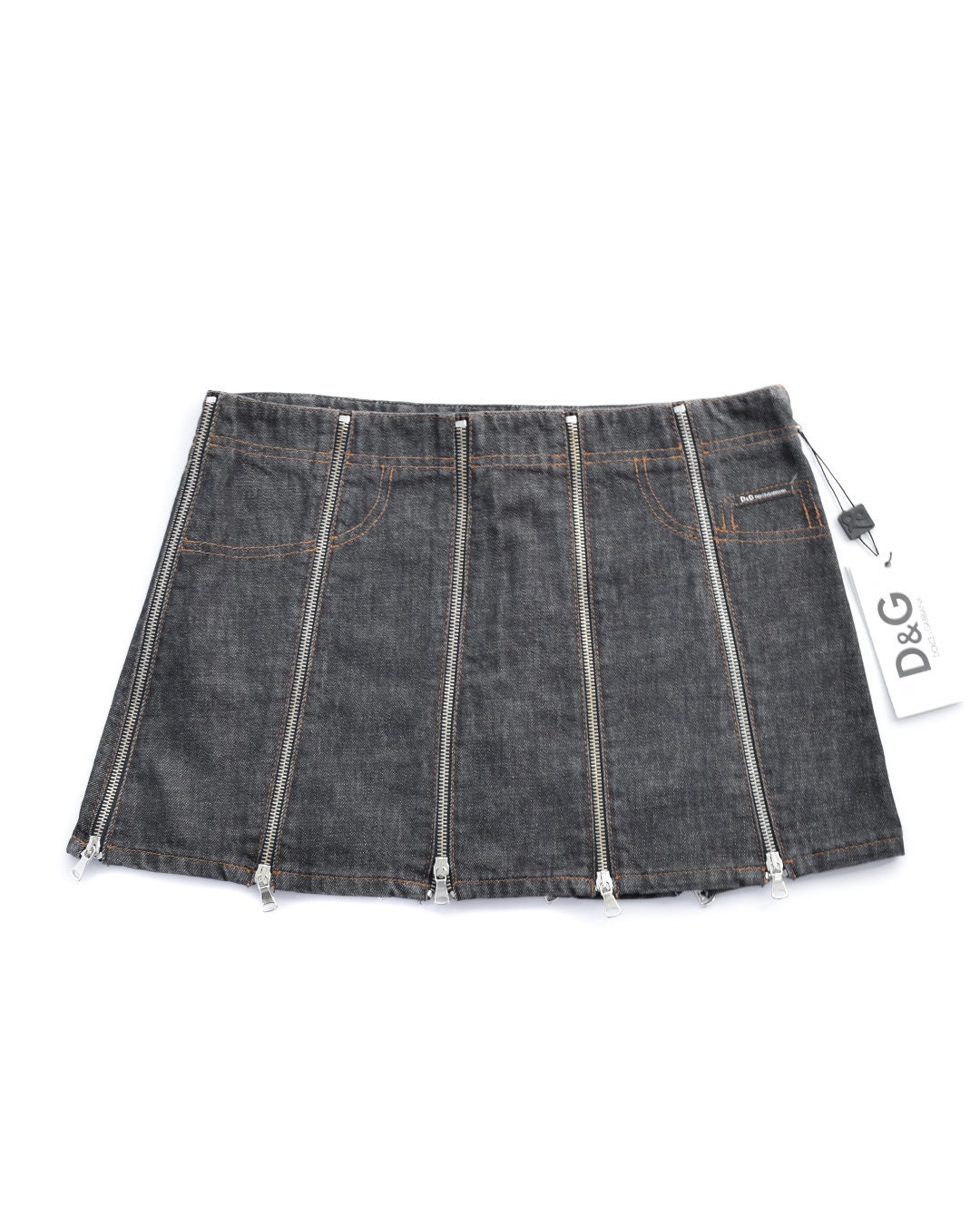 【関税＆送料込み】Dolce & Gabbana Denim Skirt Denim mini skirt with rips in Blue for Women | Dolce&Gabbana® US