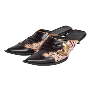 Miu Miu S/S2000 Number &quot;3&quot; Pointy Mules