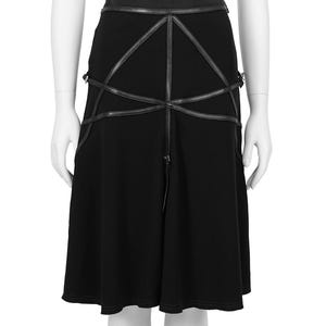 Prada Viscose Mid Length Skirt