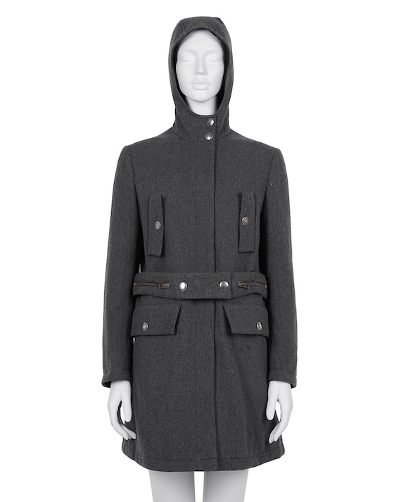 Miu Miu F/W1999 Coat in Grey - image 1