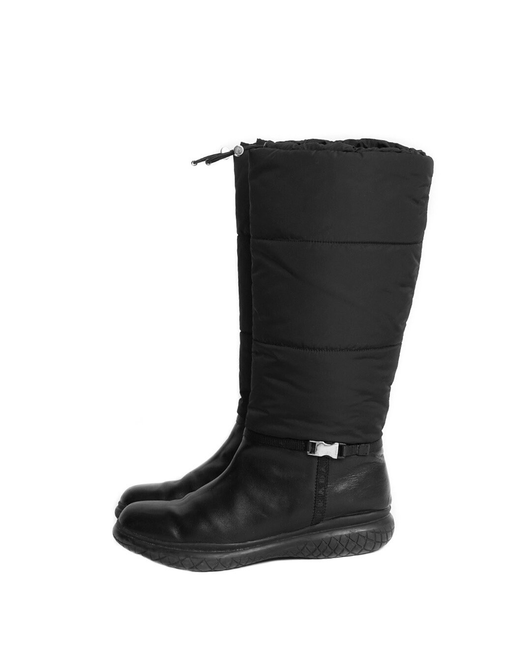 Prada F/W1999 Padded High Boots - Etsy