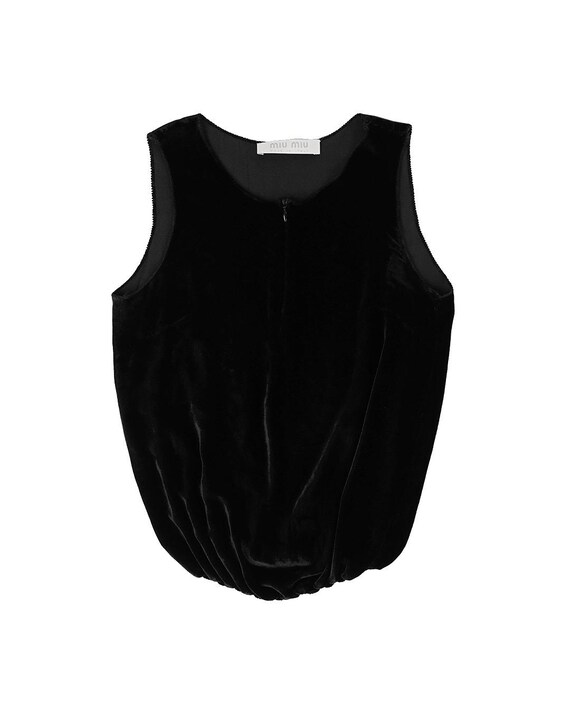 Miu Miu FW1998 Velvet Top - Etsy