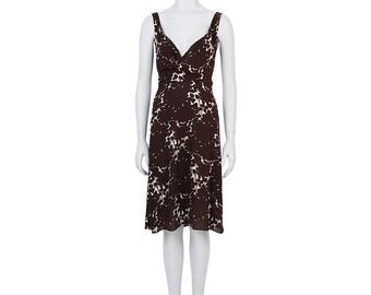Vestido floral Prada Primavera/Verano 2001