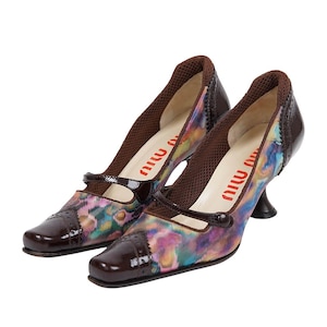 Miu Miu S/S1999 Holograhpic Heels