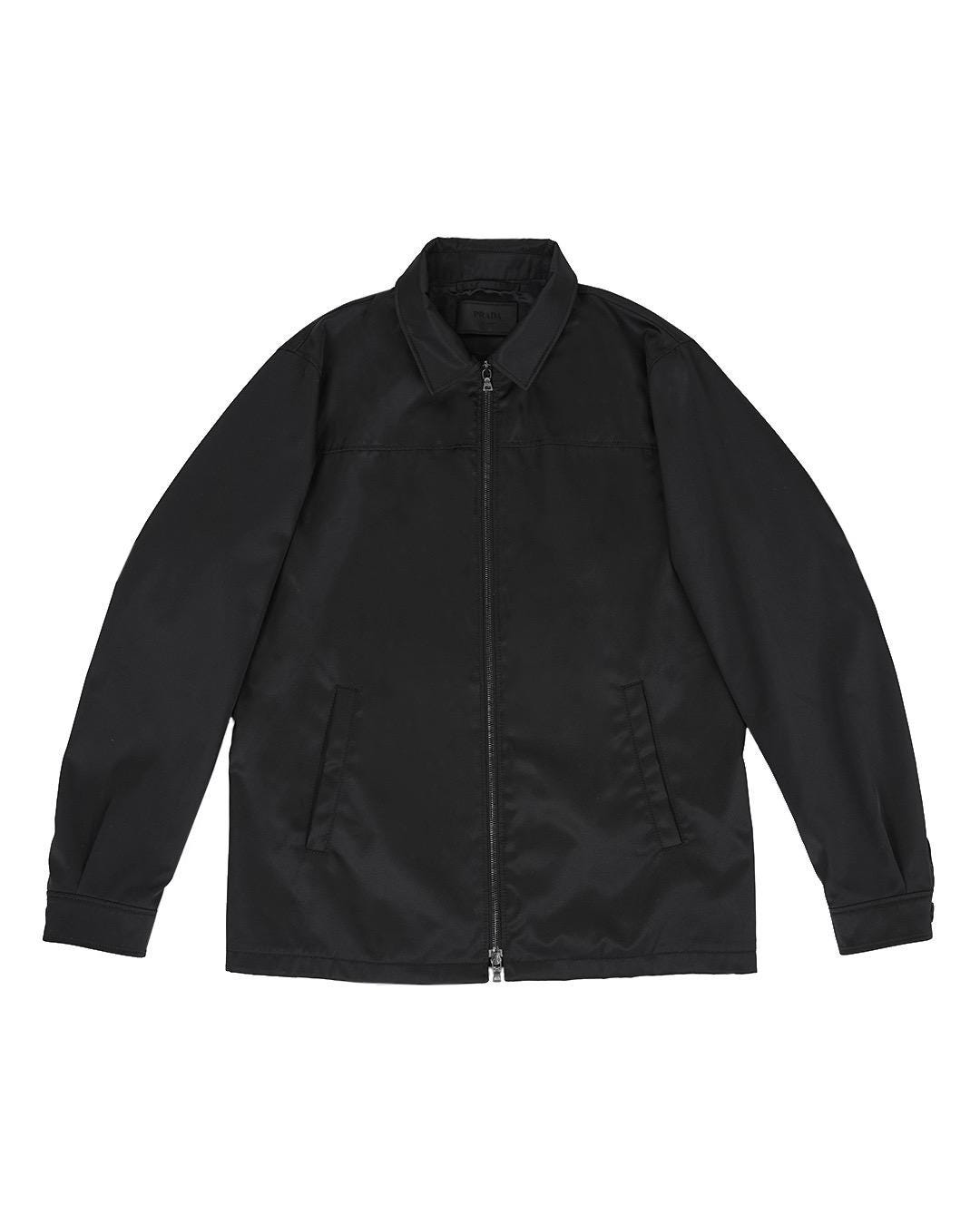 ジャケット・アウター 2000s Prada Black jacket Prada 2000s Mens Black Nylon Jacket - Etsy Canada