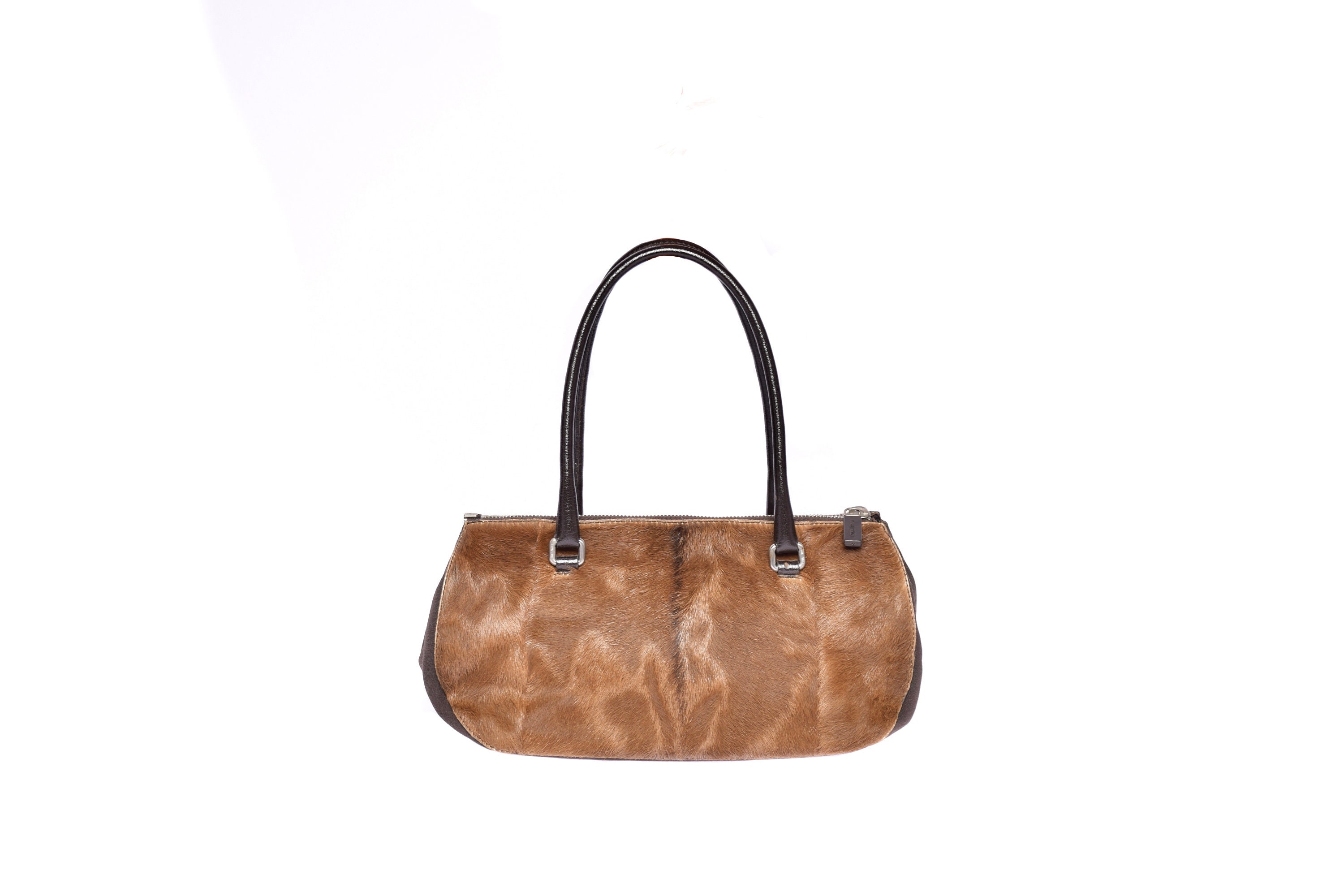 Miu Miu - Authenticated Matelassé Handbag - Leather Brown Plain for Women, Very Good Condition