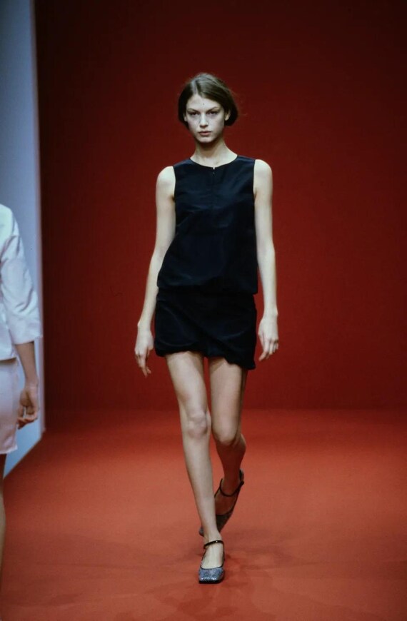 Miu Miu FW1998 Velvet Top - Etsy