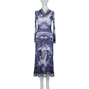Jean Paul Gaultier Classique S / S1998 Netz Kleid
