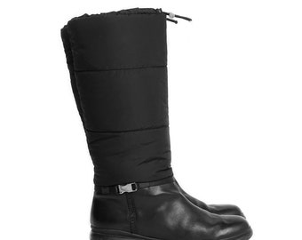 Buy Prada F/W1999 Padded High Boots Online in India - Etsy