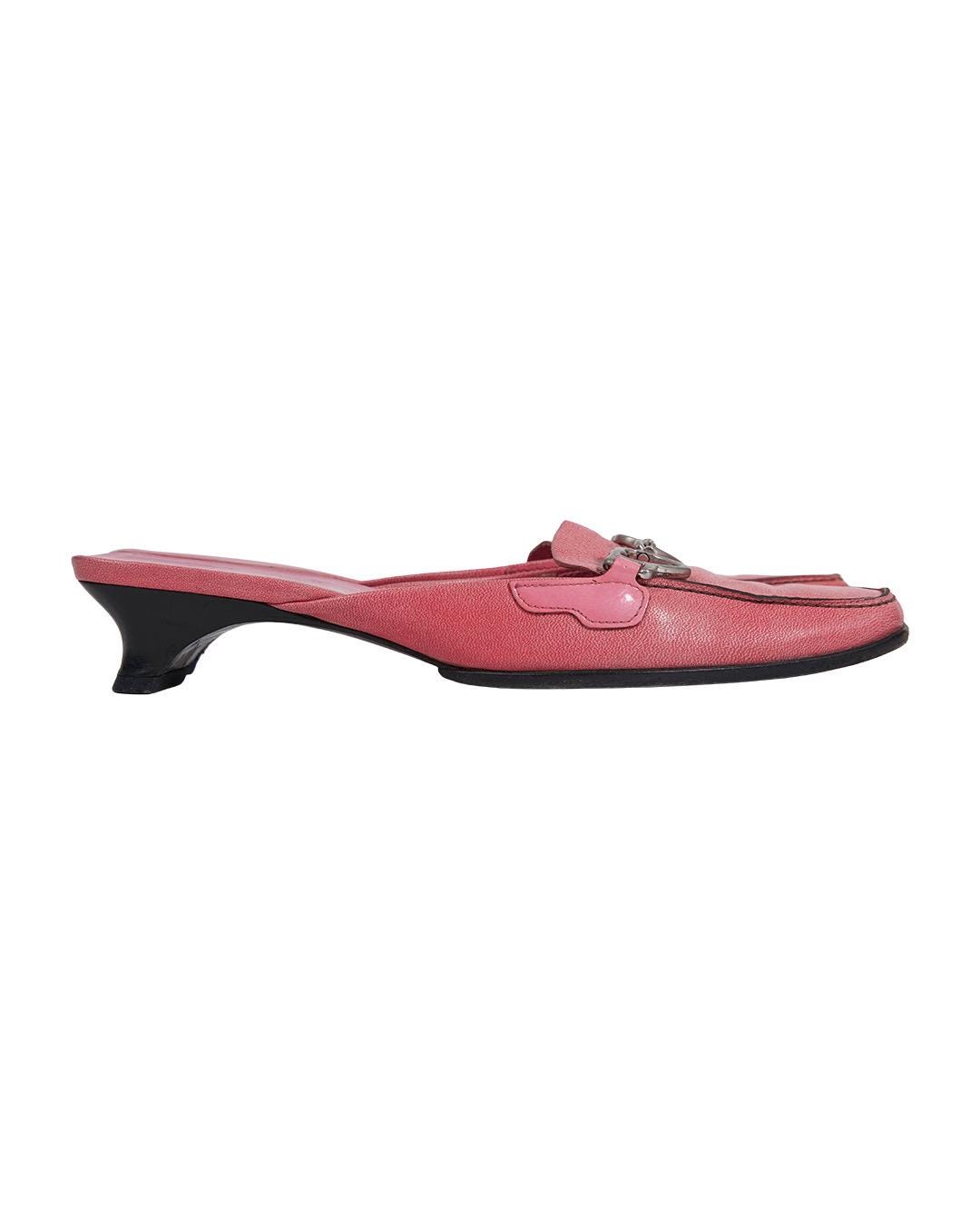 Prada S/S2000 Heart Mules - Etsy