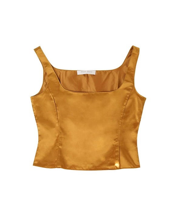 トップス miumiu corset camisole red トップス miumiu corset camisole red トップス miumiu corset