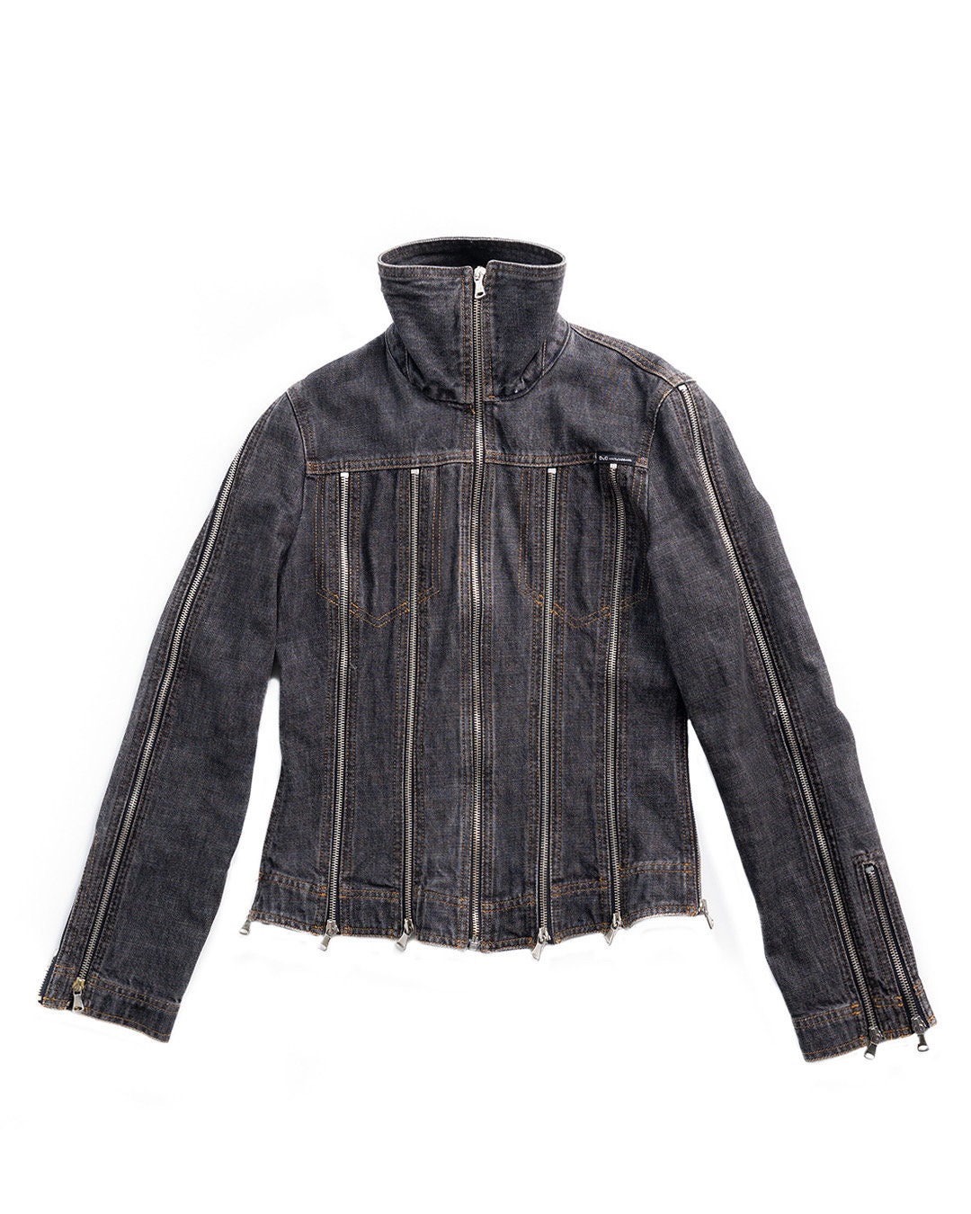 Archive Dolce & Gabbana Zippers Denim Jacket - Etsy