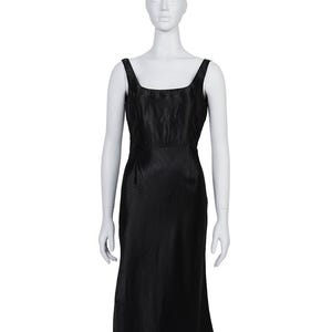 Miu Miu S/S1998 Black Silk Dress
