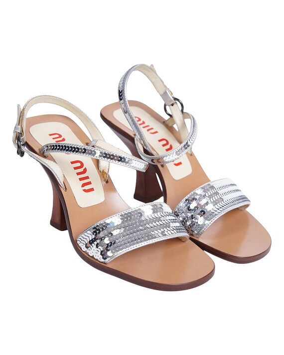 Miu Miu S/S1998 Sequin Heels - image 2