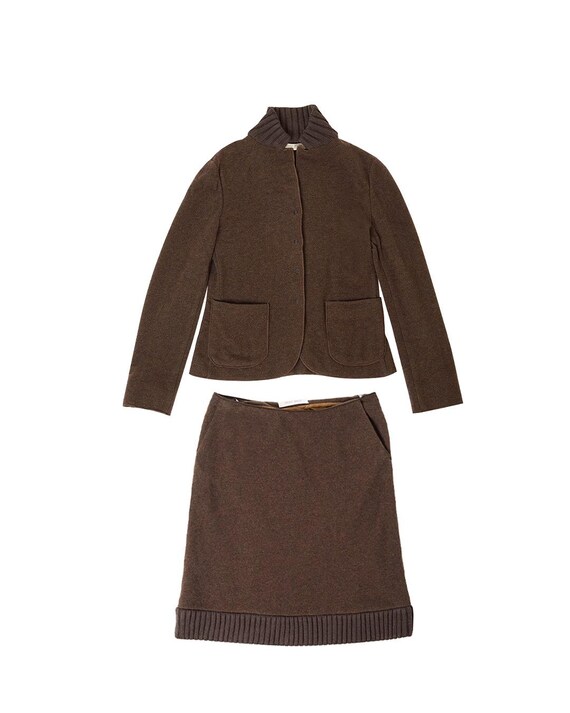 Miu Miu F/W1999 Jacket + Skirt Wool Set - Etsy UK