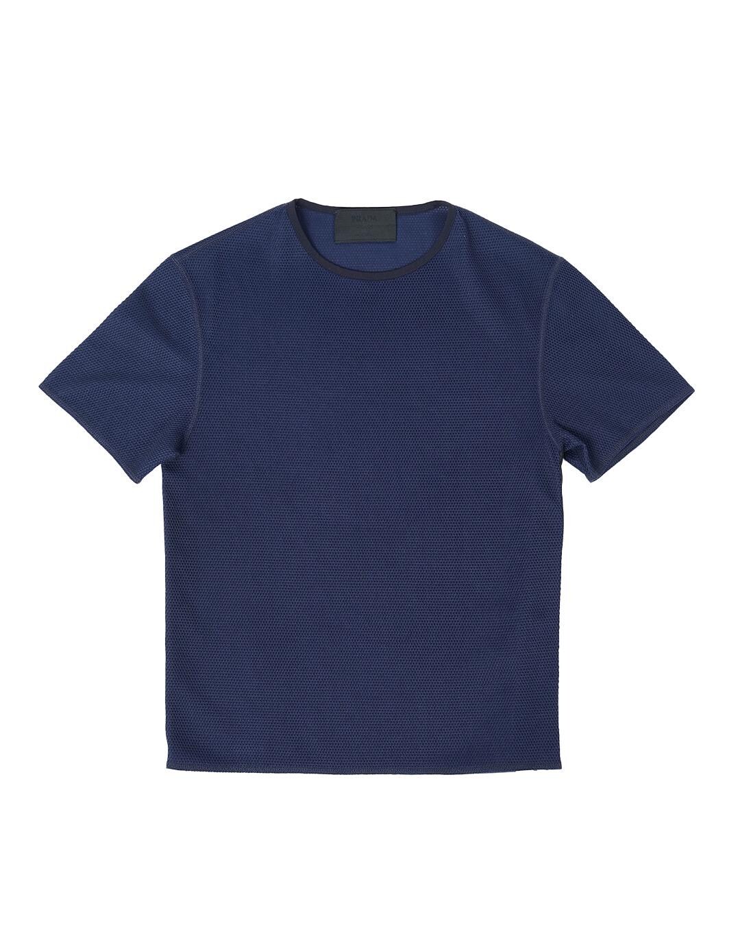 Prada Mens S/S2000 Mesh Navy Top - Etsy