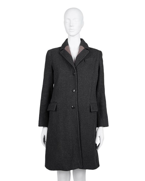 Miu Miu F/W2000 Striped Lining Coat - image 7