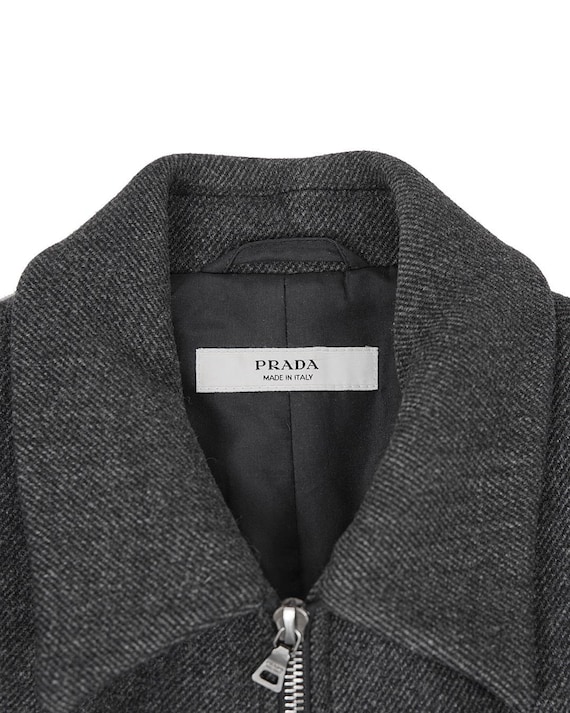 PRADA ダークグレージャケット prada 3B ジャケット グレー スーツ 