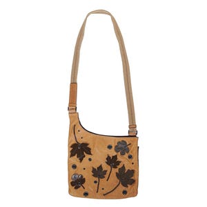 Prada F/W1999 Leather Crossbody Leaves Bag