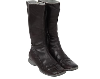 Prada S/S2000 High Leather Boots