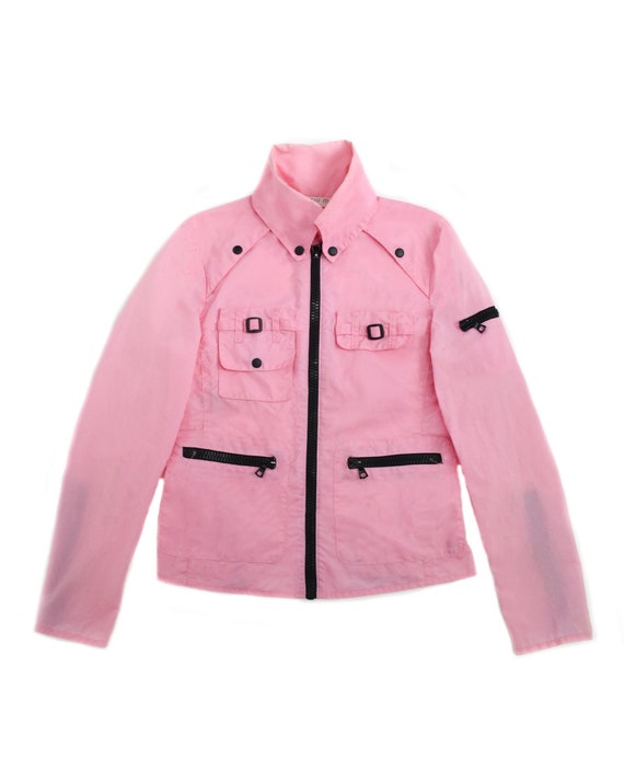 Miu Miu S/S1999 Pink Polyester Jacket - Etsy