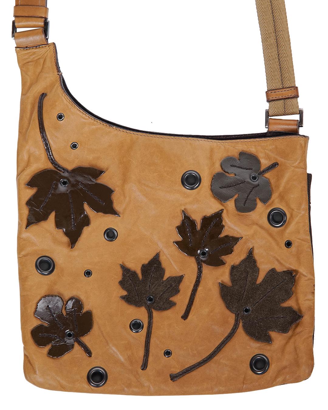 Prada F/W1999 Leather Crossbody Leaves Bag - Etsy Prada F/W1999 Leather Crossbody Leaves Bag - Etsy