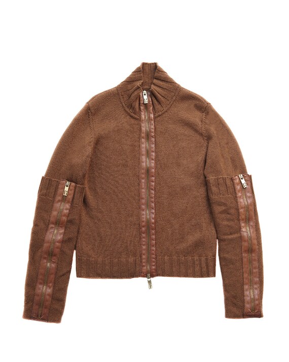 ジャケット・アウター DIRK BIKKEMBERGS archive wool jacket Dirk Bikkembergs F/W2004 Knit Jacket - Etsy