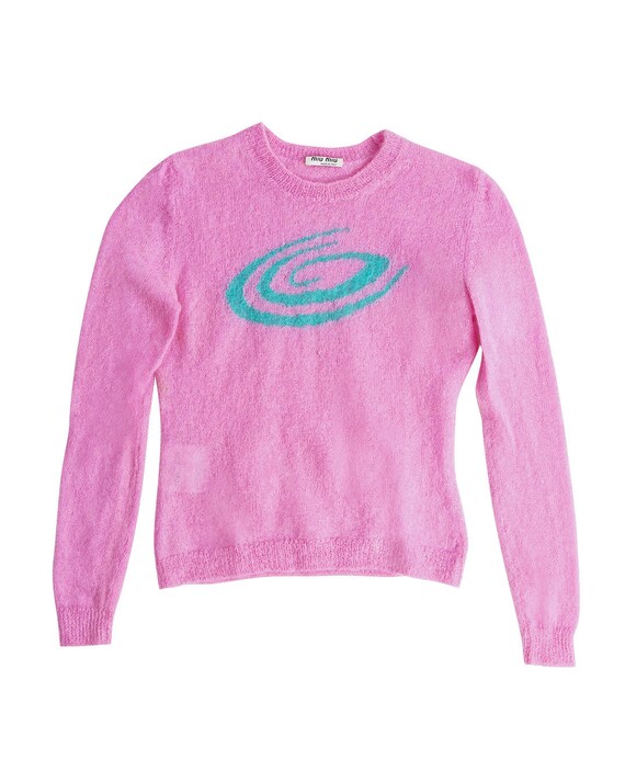 某メーカー Knit Mohair Miu Miu Sweater Etsy - トップス