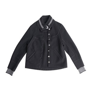 Marithé + François Girbaud Wool Suit Jacket