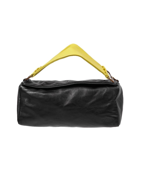 バッグ AW2001 PRADA leather shoulder bag Black Prada Aimée medium leather shoulder bag | PRADA
