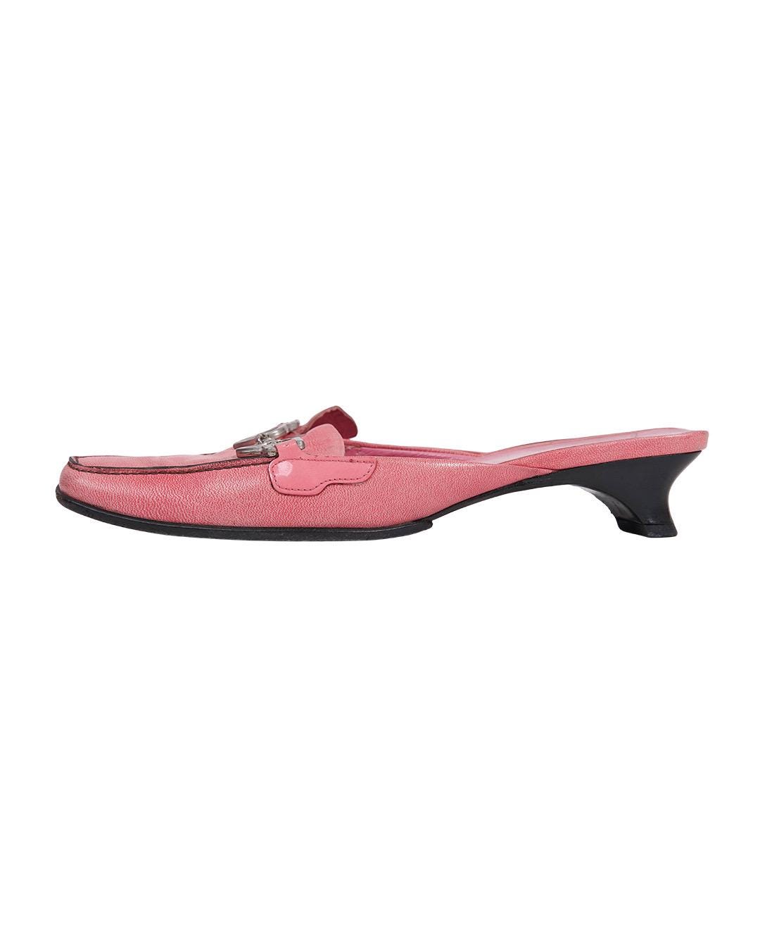 Prada S/S2000 Heart Mules - Etsy