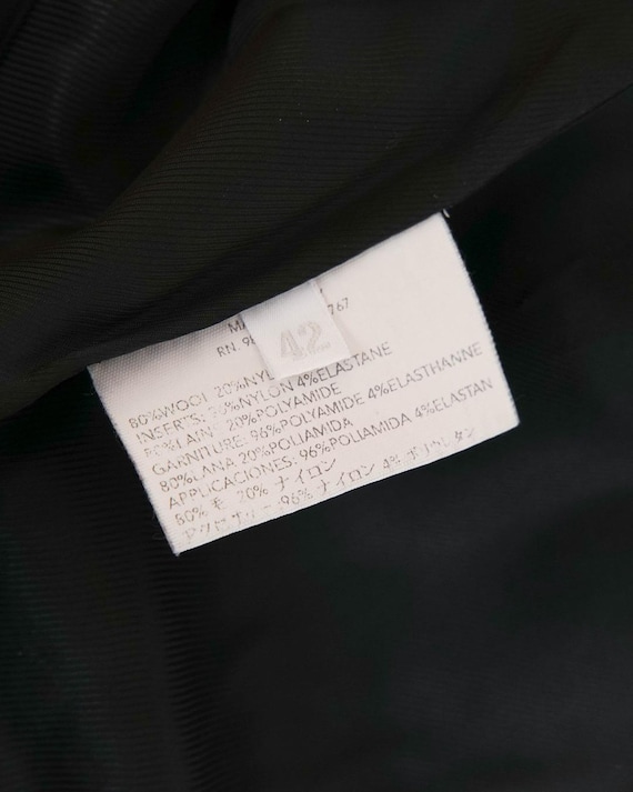 Miu Miu F/W2000 Striped Lining Coat - image 4