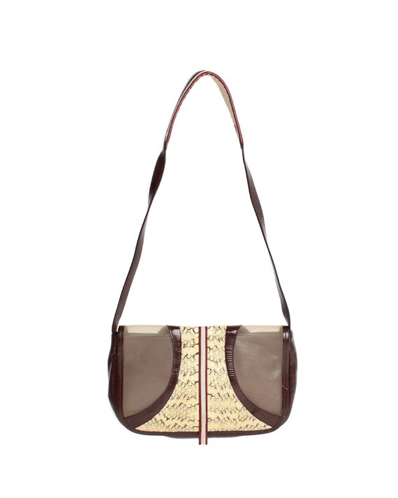 Miu Miu S/S2000 Patent Leather and Mesh Bag in Burgundy - Etsy
