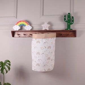 Cesta para ropa sucia y juguetes, cesta para la colada, cesta plegable para guardar ropa, organizador para cuarto de baño, dormitorio y guardería