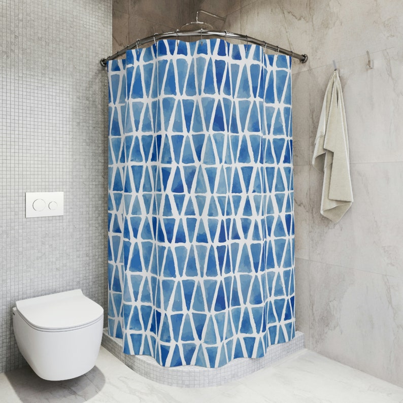 Abstract Shower Curtain - Etsy