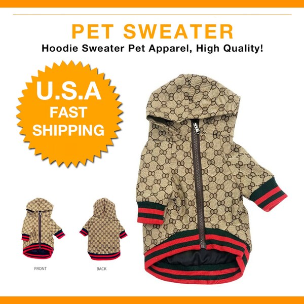 Designer Dog Clothes Etsy