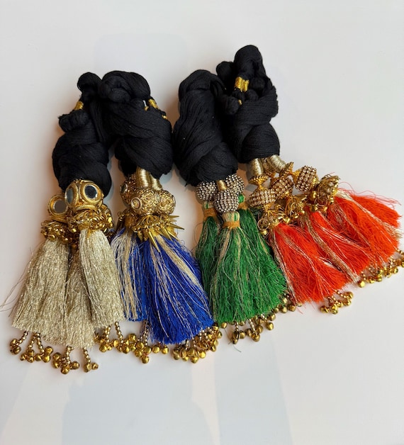 Indian Punjabi Traditional Long Paranda Parandi Braid  display picture 1